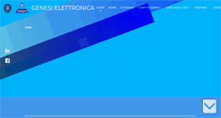 Desktop Screenshot of genesi-elettronica.it